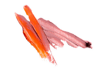 lipstick on white background