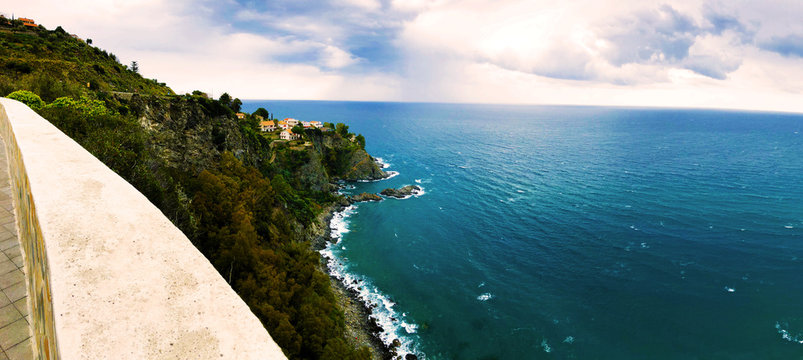 Panorama from Copanello