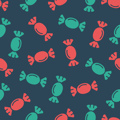 Pattern with candy