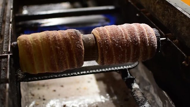 Making spit cake