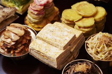 Traditional Korean New Year food 