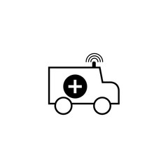 Ambulance icon - simple