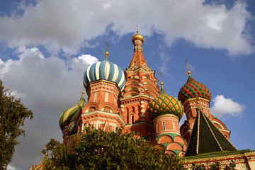 Fototapeta premium Saint Basils Cathedral on the Red Square in Moscow