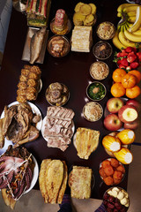 Traditional Korean New Year food 