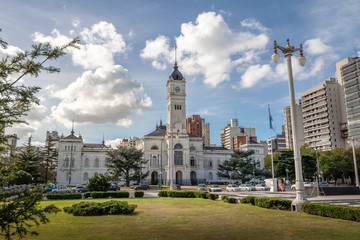 Fototapeta na wymiar Municipal Palace, La Plata Town Hall - La Plata, Buenos Aires Province, Argentina