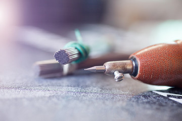 Tools for working on a granite