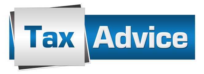 Tax Advice Blue Grey Horizontal 