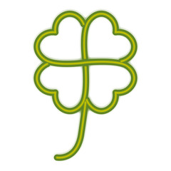clover leaf isolated icon vector illustration design