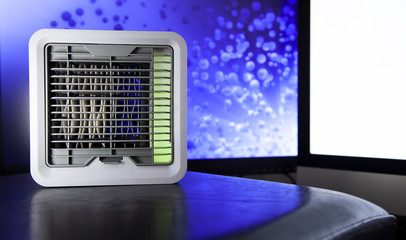 Air Cooler with LED Light