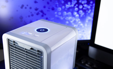 Air Cooler with LED Light
