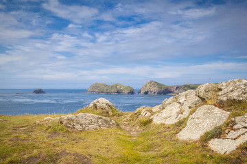 Typische Küstenlandschaft in Wales