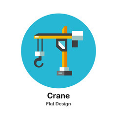 Crane Flat Icon