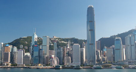 Obraz premium Hong Kong city urban