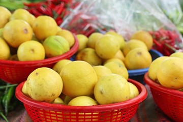 Lemon at street food