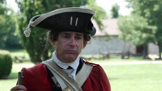 revoltionary war renactment at fort laurens in Bolivar Ohio. July 15, 2018