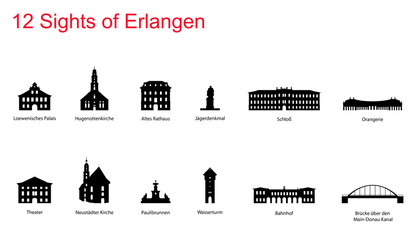 12 Sights of Erlangen