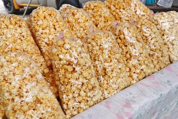 Popcorn in the market
