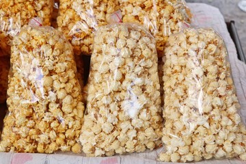 Popcorn in the market