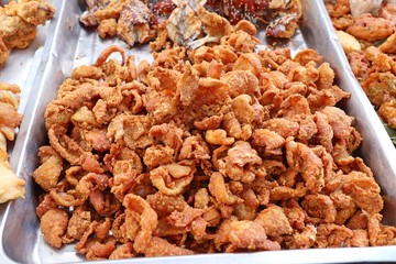 Fried chicken at street food