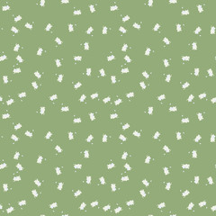 UFO military camouflage seamless pattern in green, grey and beige colors