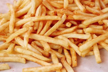 French fries at street food
