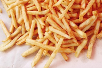 French fries at street food
