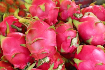 dragon fruit at street food