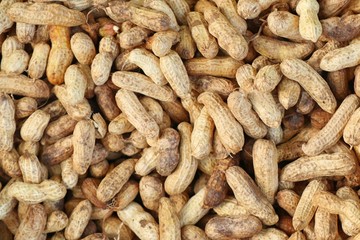 Boiled peanuts at street food © oilslo
