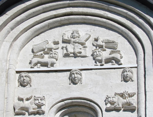 The Church of the Intercession on the Nerl River was built in 1165 in honor of the victory of...