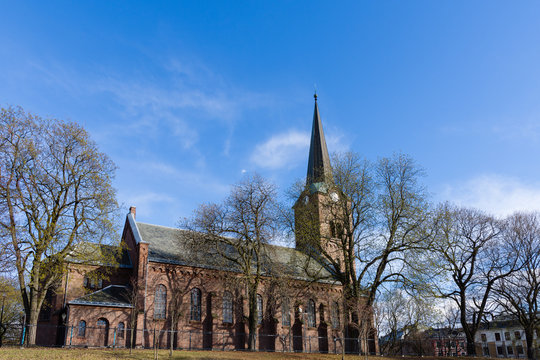 Sofienberg Church is located at Sofienberg in Oslo, Norway and is designed by the Danish-born architect Jacob Wilhelm Nordan.