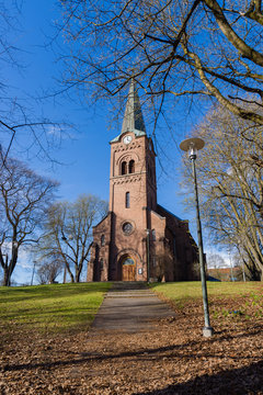 Sofienberg Church is located at Sofienberg in Oslo, Norway and is designed by the Danish-born architect Jacob Wilhelm Nordan.