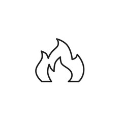 Fire Vector İcon, Eps10