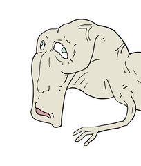 mutant monster illustration