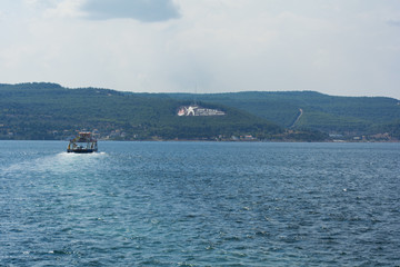 Canakkale monument in gallipoli, Turkey.