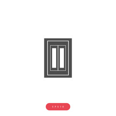 Door Vector İcon, Eps10