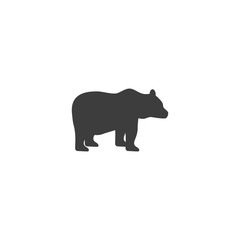 Bear, animal Vector İcon, Eps10