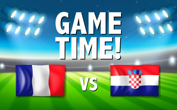 Game time france vs croatia