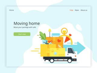  moving home landing page