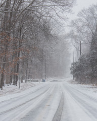 Snowy Road