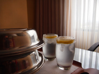 Room Service In Hotel Room