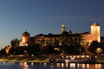 Fototapeta Wawel Castle in the evening, Krakow obraz