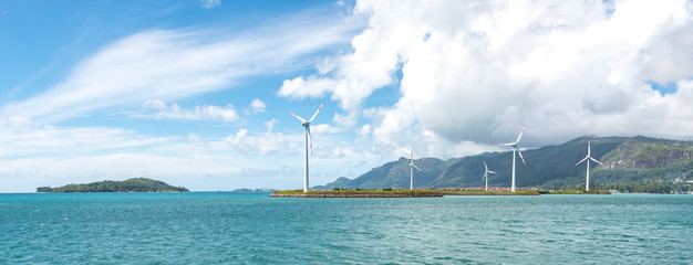 Offshore wind turbines in Seychelles