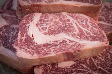 Steak mit Marmorierung