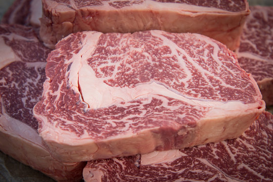 Steak mit Marmorierung