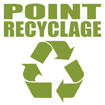Logo point recyclage.