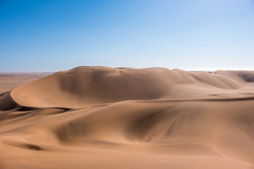 Dune 7 and Sand Dunes of Namibia near Swakopmund and Walvis Bay