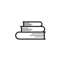 Isolated Books vector. Premium quality graphic design icon. Simple icon for websites, web design, mobile app, info graphics