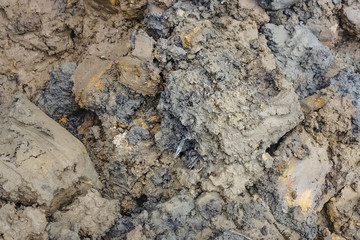wet soil texture