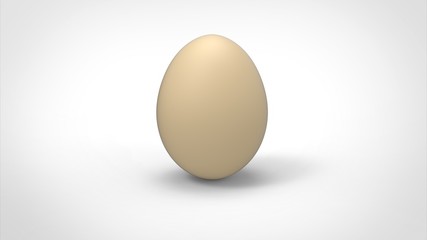 3d egg illustation