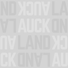 Auckland, New Zealand seamless pattern